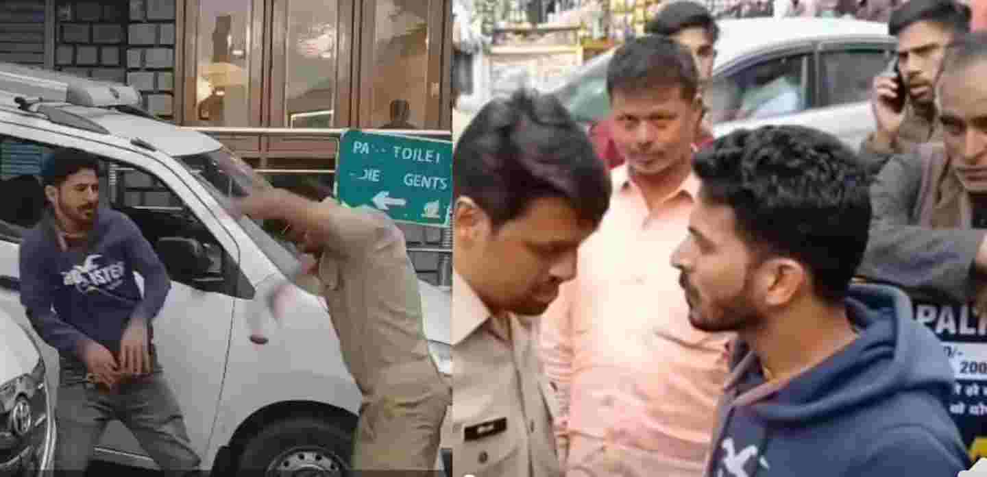 Mussoorie News: PRD Jawan slapped a youth on Mussoorie Mall Road, uproar ensued