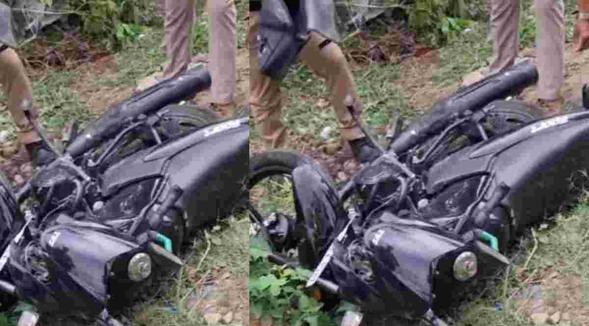 Uttarakhand news: Haldwani Bike accident with pickup vehicle