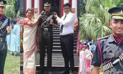 Saket Bisht Army Lieutenant