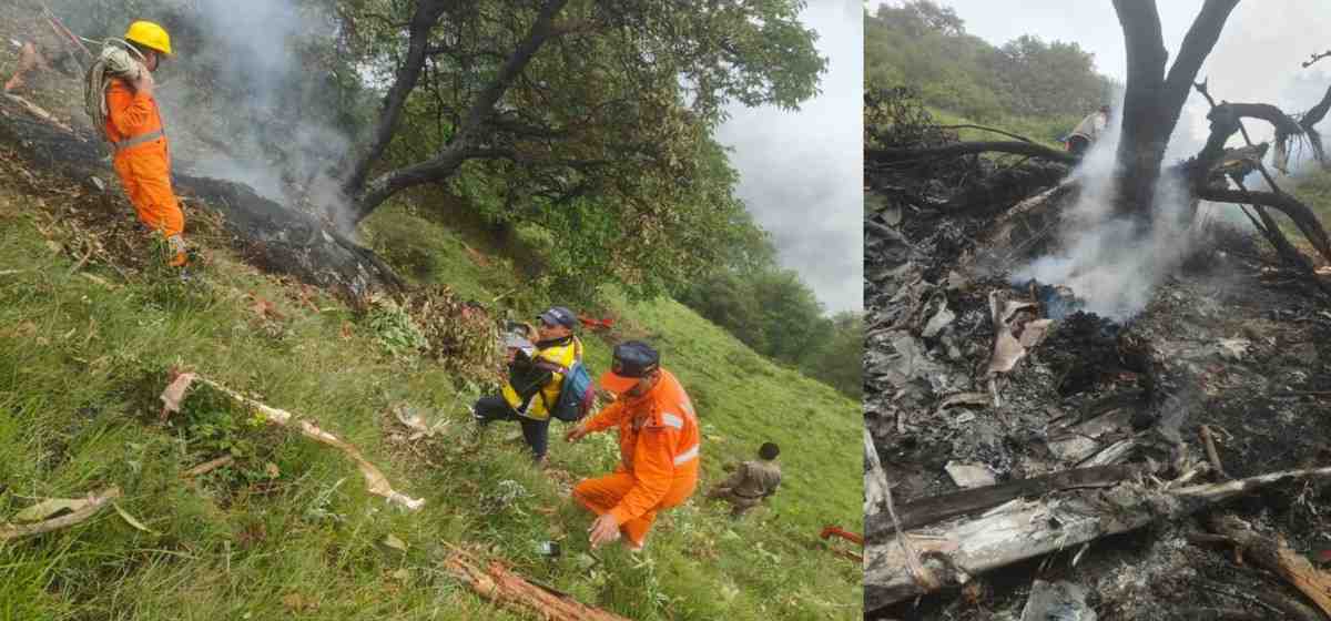 Kedarnath helicopter crash today
