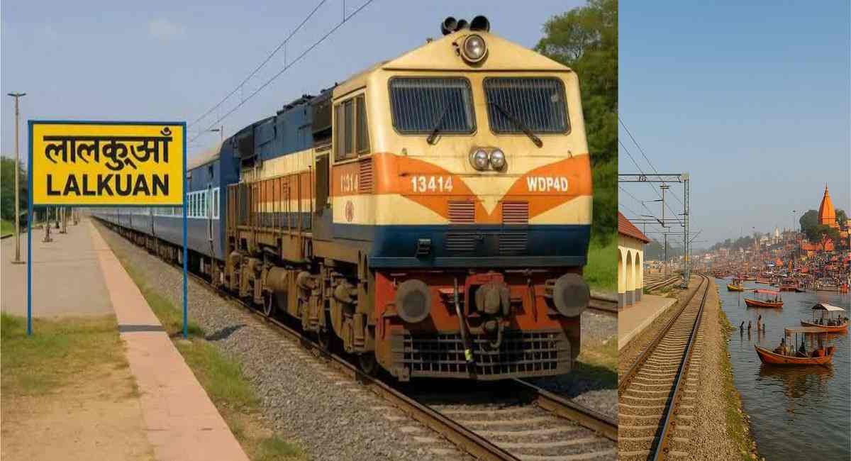Lalkuan to prayagraj train