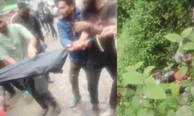 Uttarakhand : kedarnath Landslide News jangalchatti area two people lost Life