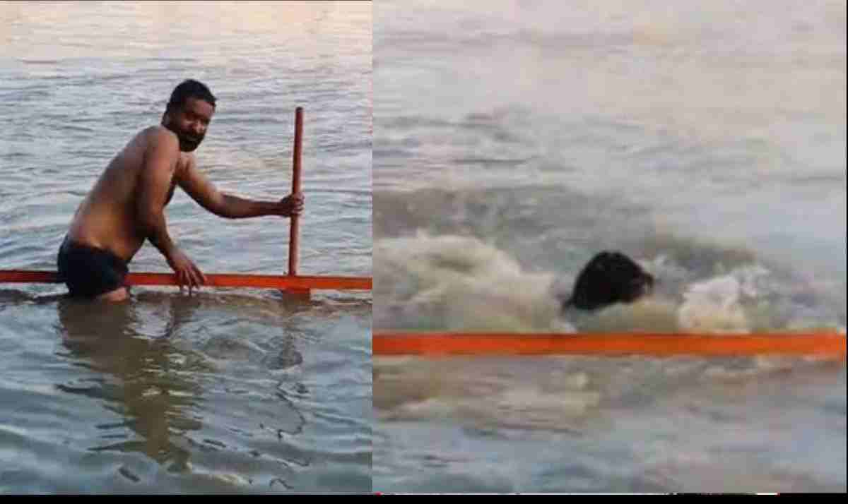 Haridwar Ganga River Reel man lost life during reels making in river