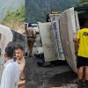 Tehri bus accident today: