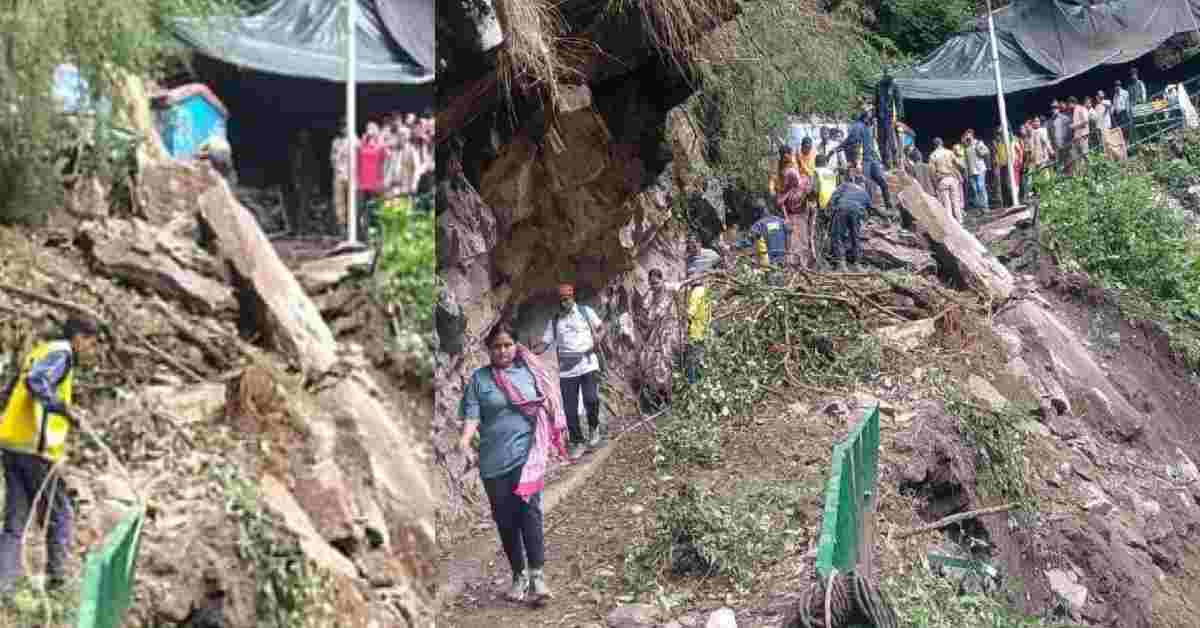 yamunotri landslide today Uttarkashi