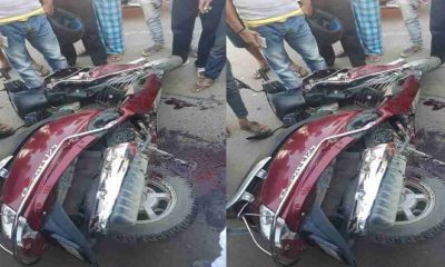 Dehradun scooty accident today