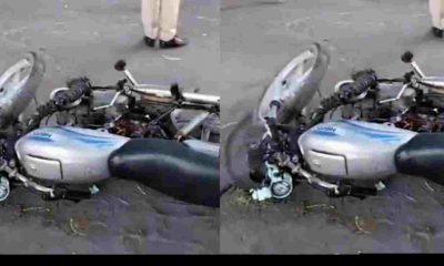 Uttarakhand news: haldwani news hindi bike accident 12th class student lost Life