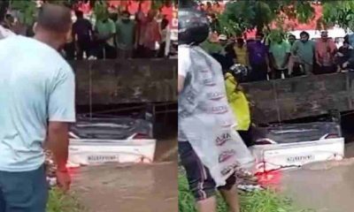 Uttarakhand: Haldwani News Update car fall in canal due to rain four people lost Life
