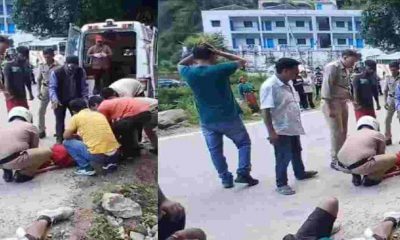 Uttarakhand news: Rudraprayag Kedarnath Highway JCB crushed four people