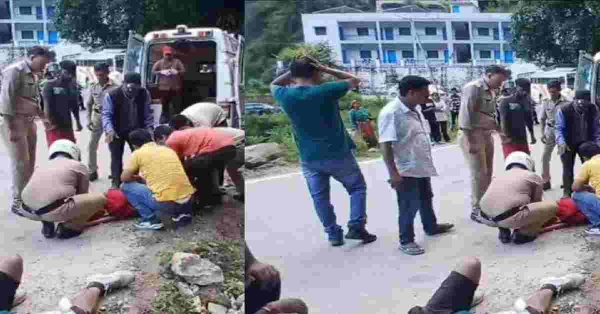 Uttarakhand news: Rudraprayag Kedarnath Highway JCB crushed four people