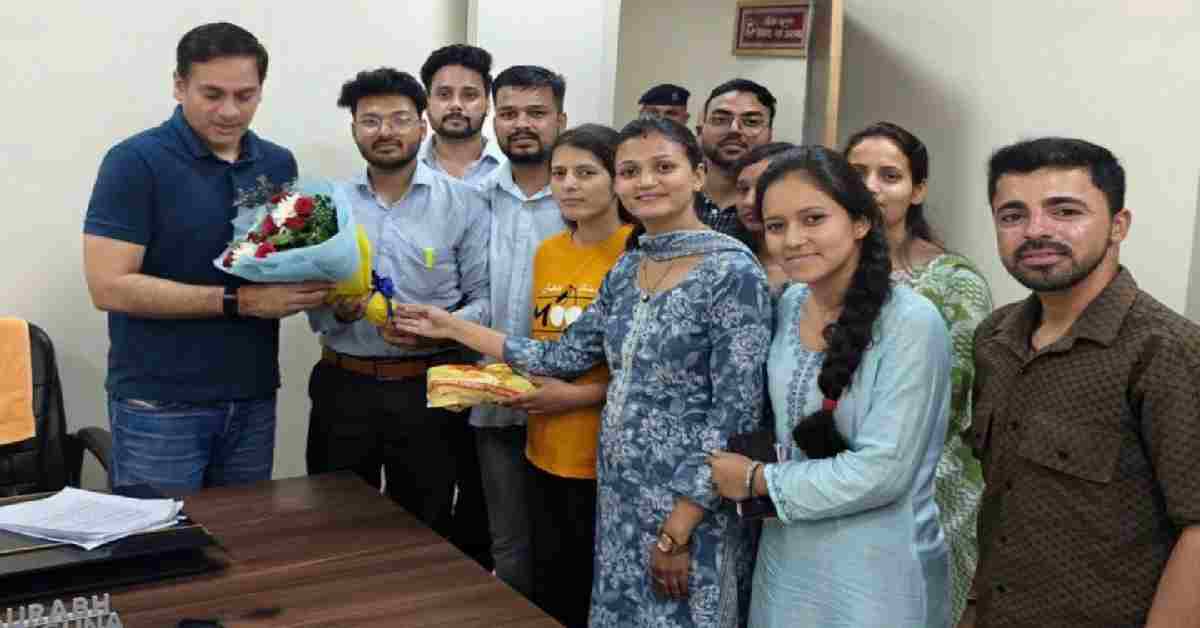 Uttarakhand: pashudhan Prasar Adhikari trainees expressed gratitude Cabinet Minister Saurabh Bahuguna