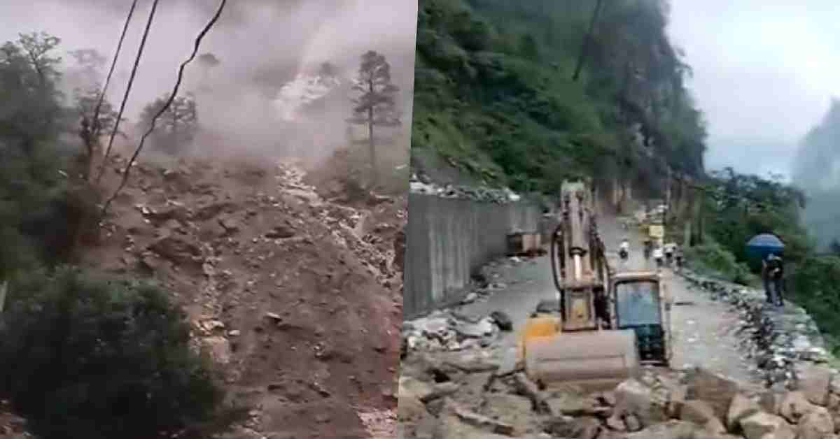 Uttarkashi Cloud burst News in badkot yamunotri Highway area 9 people missing