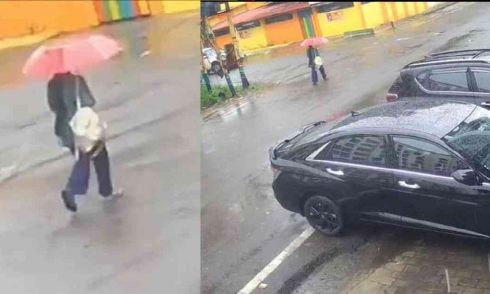 Uttarakhand: Roorkee News Today office going girl accident by car video viral jadugar Road