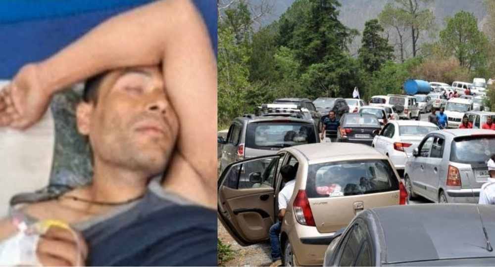 Uttarakhand news today: jagmohan died in traffic jam kainchi dham nainital.