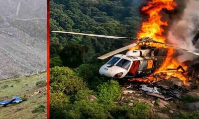 Uttarakhand news: Kedarnath helicopter crash Rudraprayag gaurikund area