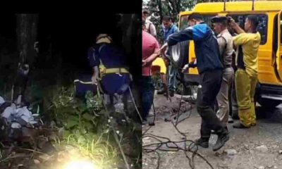 Uttarakhand: Nainital tourist news scooty thrown in ditch