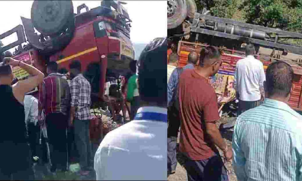 Uttarakhand news: Rishikesh Gangotri highway truck accident in tehri Garhwal kawad yatri