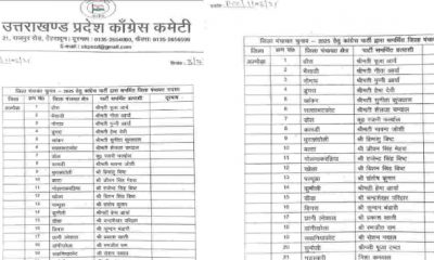 Almora Panchayat election: Congress releases first list of candidates jila panchayat