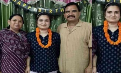 Tanvi duriyal chartered accountant Doiwala Dehradun CA exam result 2025