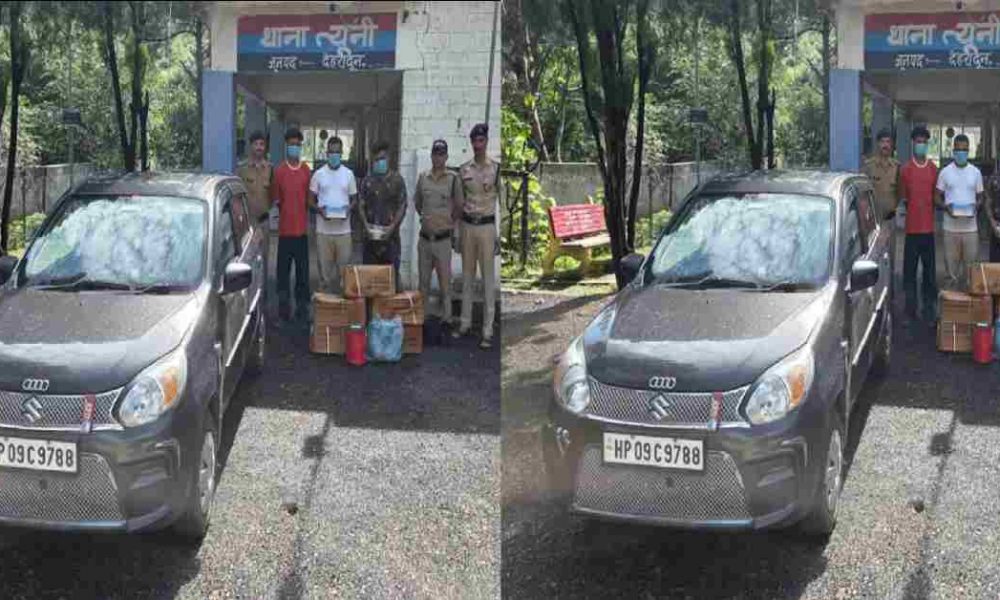 vikasnagar dehradun 125kg explosive dynamite latest news today tyuni police arrested