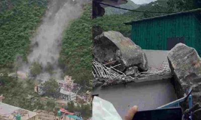 Devprayag landslide News Tehri Garhwal