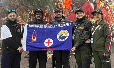 Shrikhand Kailash Yatra 2025 With dr. Sapna budhlakoti team