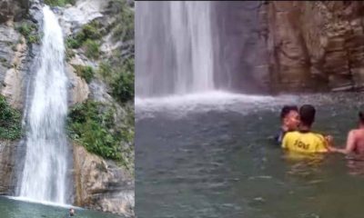 Ranikhet youth ajay arya drowning dhokaney waterfall nainital latest news today