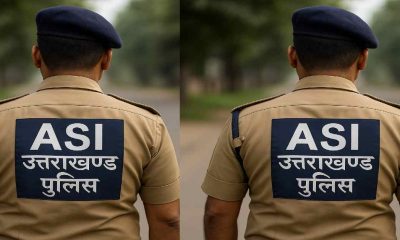 Uttarakhand police ASI sanjeev Nayan jaguri died Rudraprayag bus bike accident today