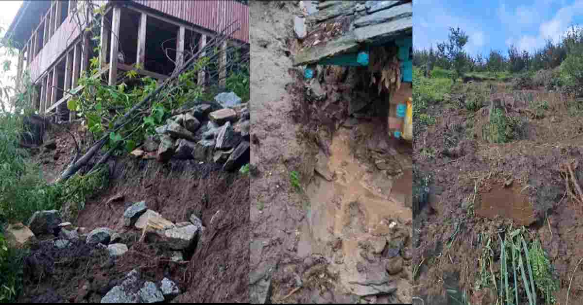 Nuranu village Mori Uttarkashi cloudburst today cloud burst news