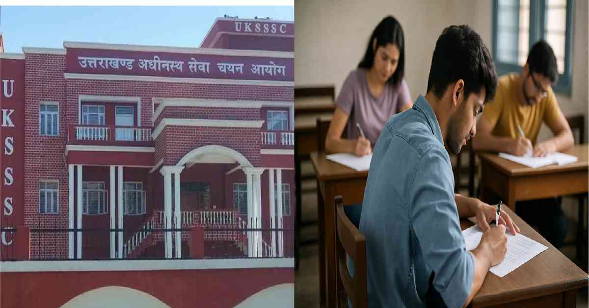 UKSSSC New exam calendar 10 bharti date 2025