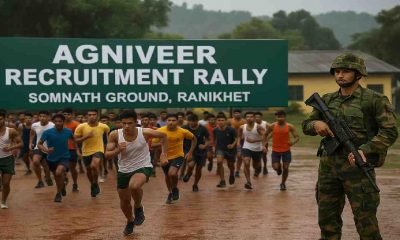 Army Agniveer Bharti Rally at Ranikhet Somnath Ground August 2025