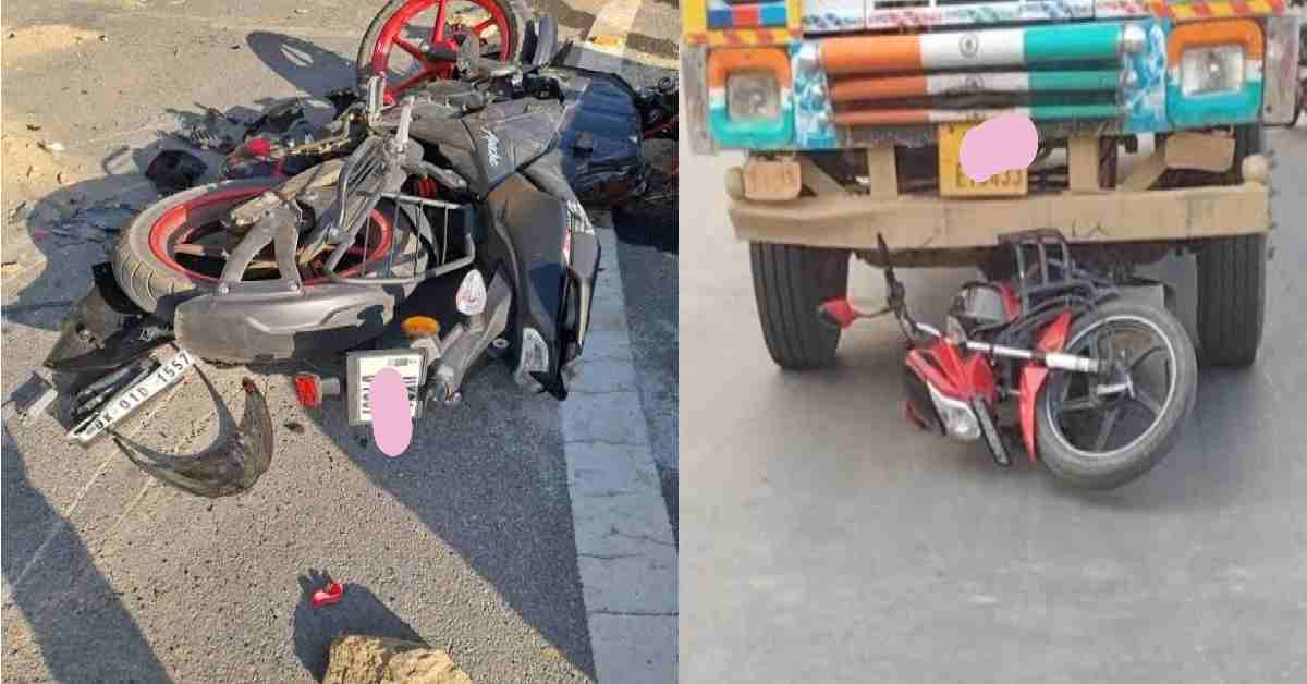 rakesh kumar krishna singh vani died bike truck accident almora news today