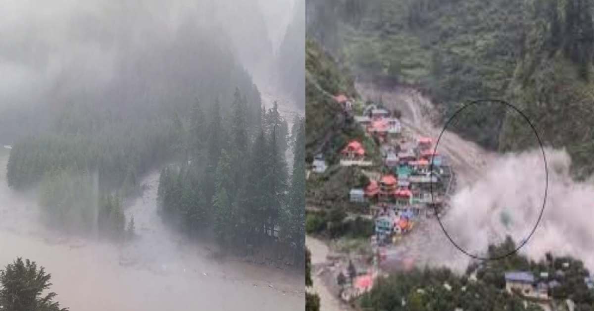 Uttarkashi dharali harsil cloudburst harshil cloud burst news today