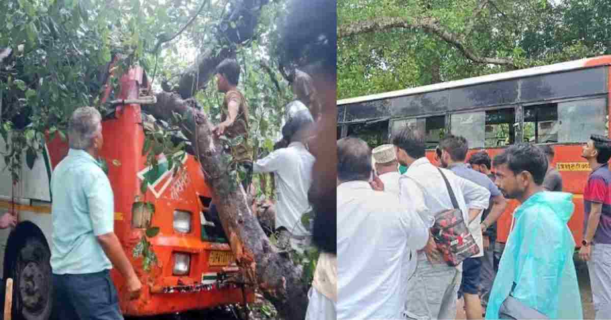 Barabanki accident tree fell into roadways bus 6 died including 5 teacher uttar pradesh news today