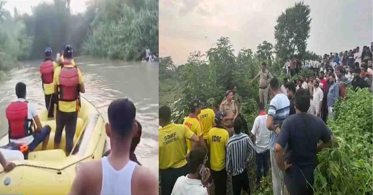 father son Akil kamil ahmad died bazpur drowning ghongha river udham Singh Nagar news today