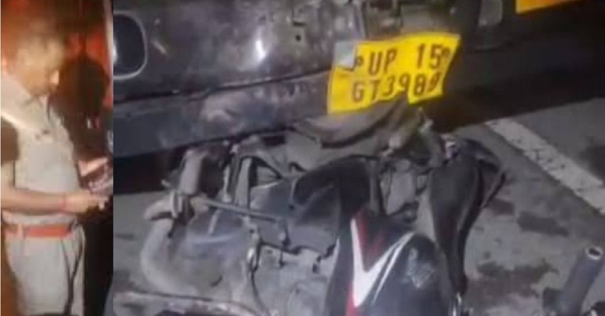 deepak kamlesh husband wife died truck bike accident roorkee haridwar highway news today