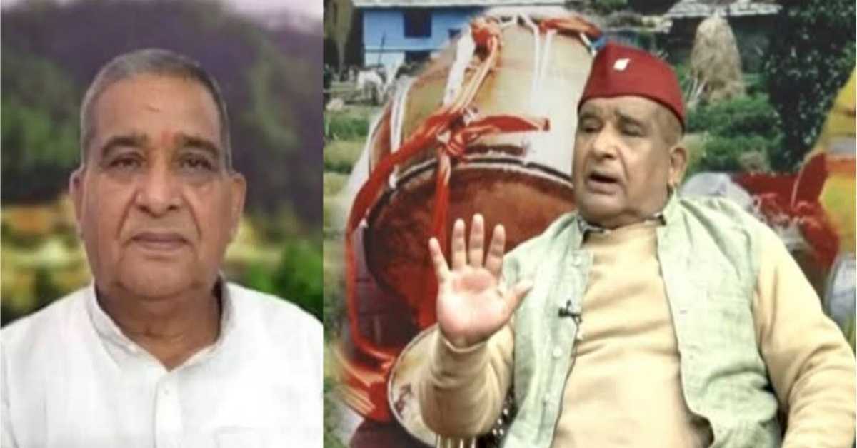 Kumaon Famous theatre artist and folk literature writer Jugal Kishore Petshali died in chitai almora news today