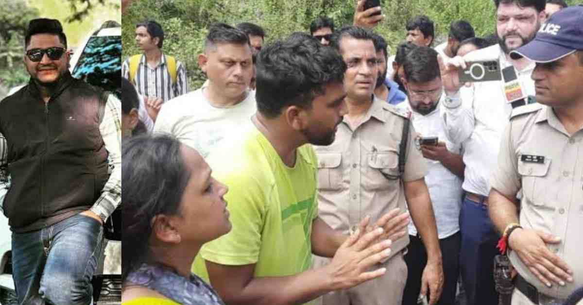 Jitendra jitu negi murder suicide case Pauri Garhwal dehradun public blocked badrinath highway