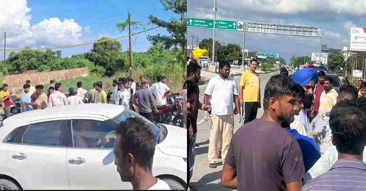 Uttarakhand news: kathgodam depot roadways bus accident bilaspur bike rider youth died