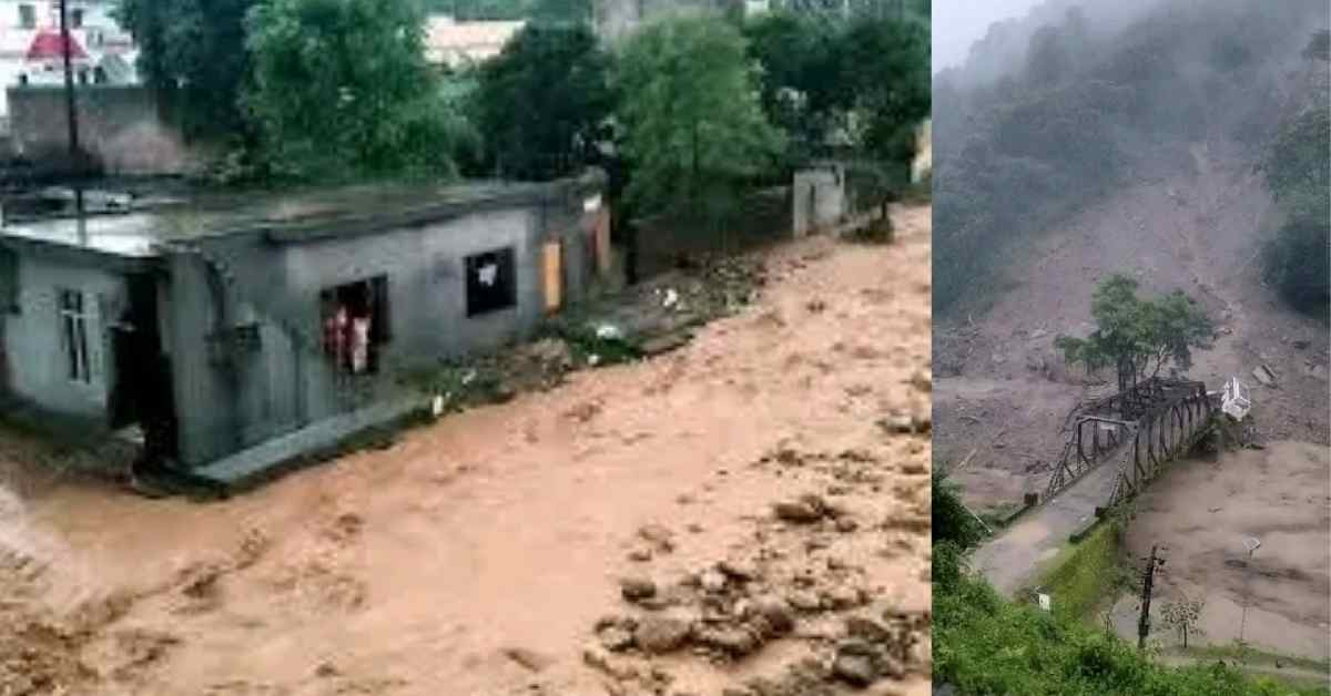 cloudburst in 3 distict of uttarakhand bhilangna tehri garhwal dewal chamoli Basukedar Rudraprayag cloud burst news today