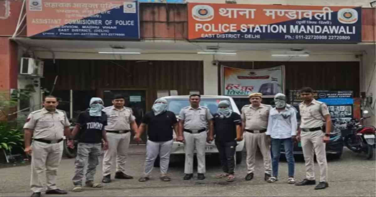 almora narendra murder case killed in mandawali delhi rajendra park West 4 arrested latest news today