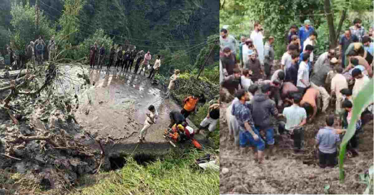 Including 5 children 7 people of family died due to landslide Reasi Jammu Kashmir J&K News Today