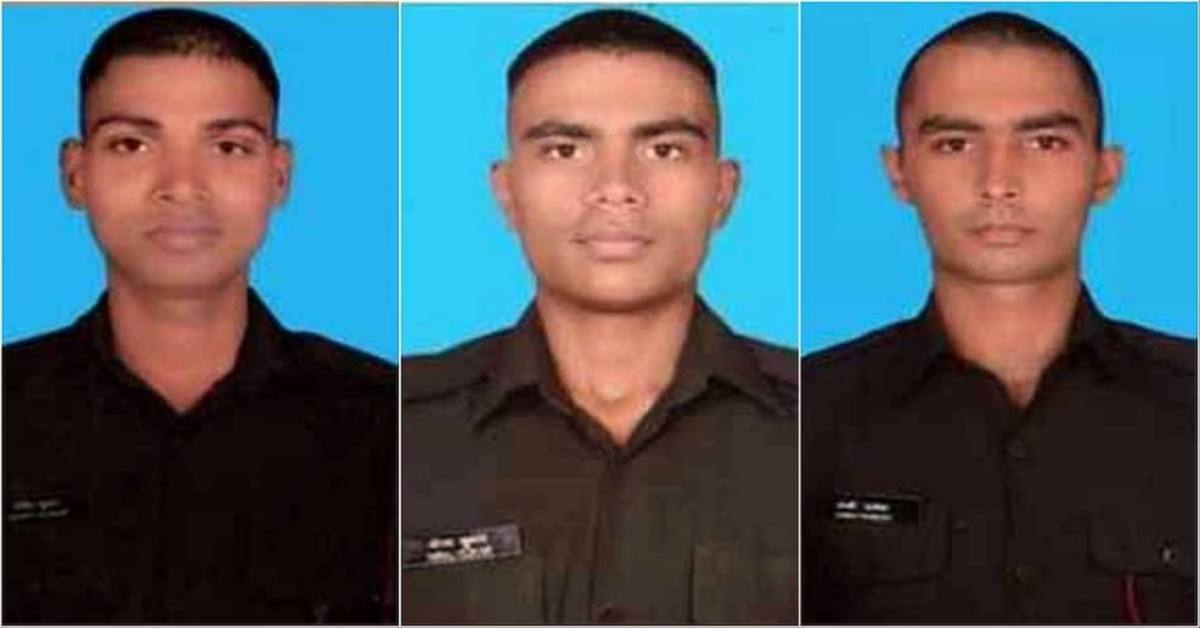 Siachen base camp glacier burst 3 agniveer soldier martyr laddakh avalanche Indian army jammu kashmir uttarakhand news today