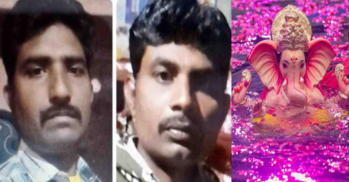 jaspur brothers dharmendra vijender singh of jaspur drowning on ramganga river during ganesh visarjan udham Singh Nagar news today