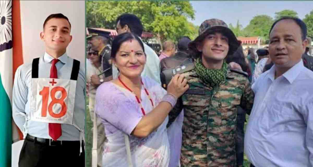 Tehri Garhwal Chamba Abhishek Sajwan lieutenant Army passout OTA Chennai