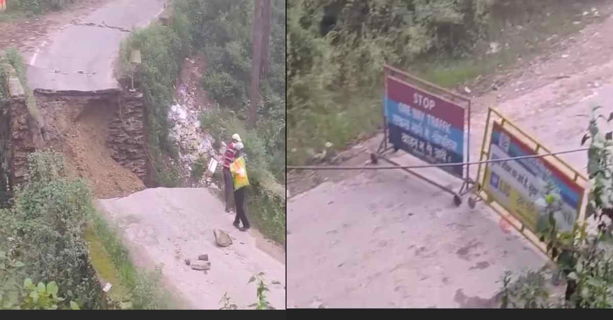 ramnagar ranikhet road block due to Tarikhet Bridge collapse news today