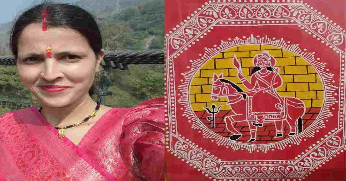 Nirmala Joshi almora haldwani aipan art product self-employment uttarakhand news