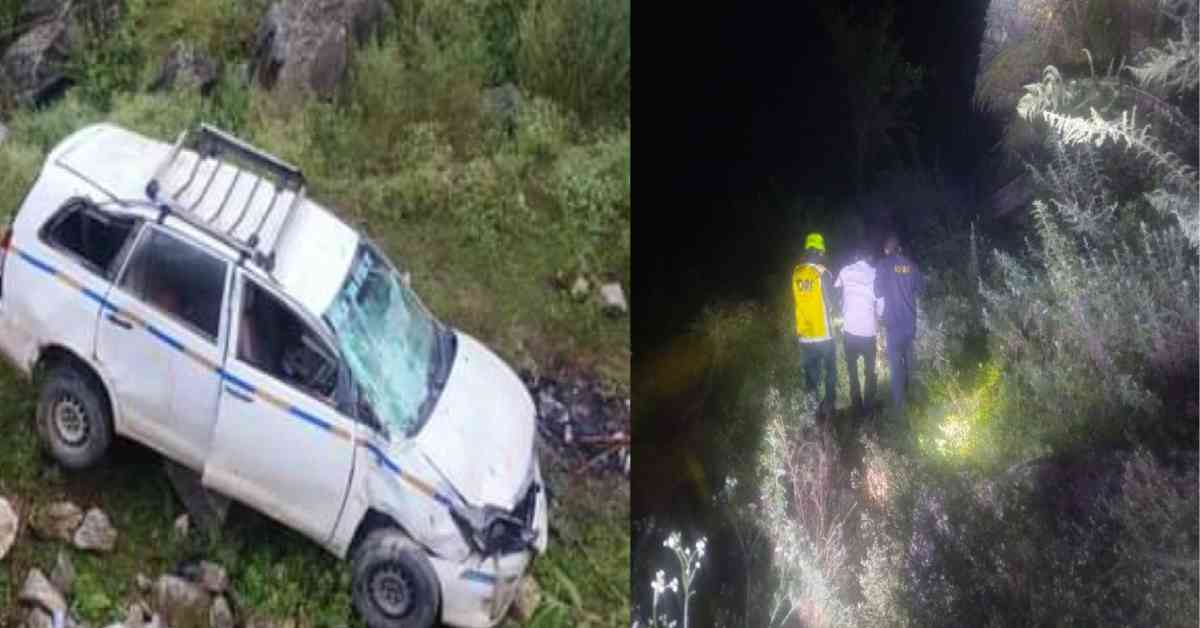 car fell into river marvari bridge jyotirmath chamoli accident one missing uttarakhand news today