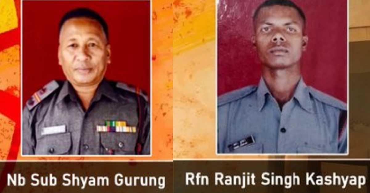 Indian army news today: terrorist attack on 33 assam rifles in vishnupur Manipur 2 soldiers martyr including JCO