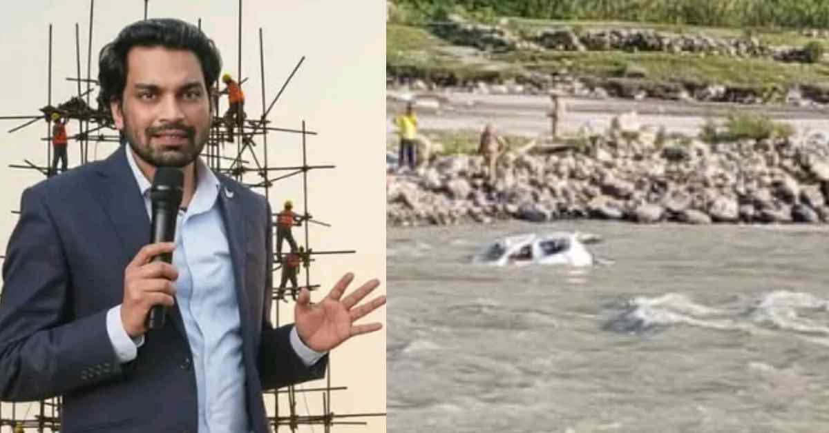 Uttarkashi police man car fell into bhagirathi river social media delhi uttarakhand live journalist Rajeev Pratap missing latest news today